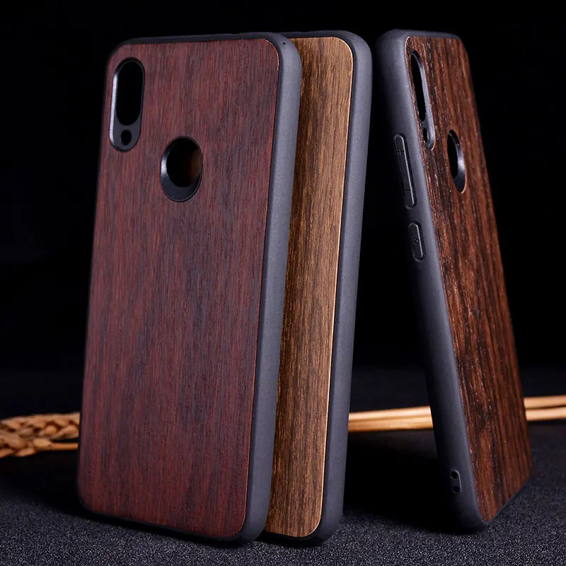 Чехол под дерево для Xiaomi Redmi Note 7 pro мягкие силиконовые чехлы из ТПУ поликарбоната