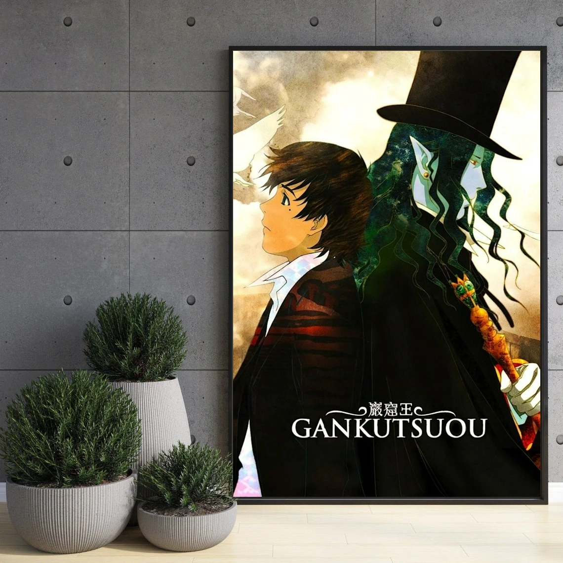 

Gankutsuou Anime TV series Poster Japanese Anime Movies Poster Canvas Print Home Decoration Painting (No Frame)
