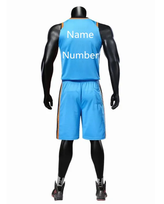 Новый сезон Новая баскетбольная форма для взрослых и детей Размер один задний