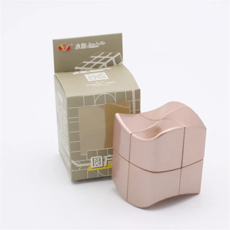 

YongJun Round Square 2x2x2 Magic Cube Game Speed Toy Game Puzzle Education Unisex Exercise Brain Smooth Gifts