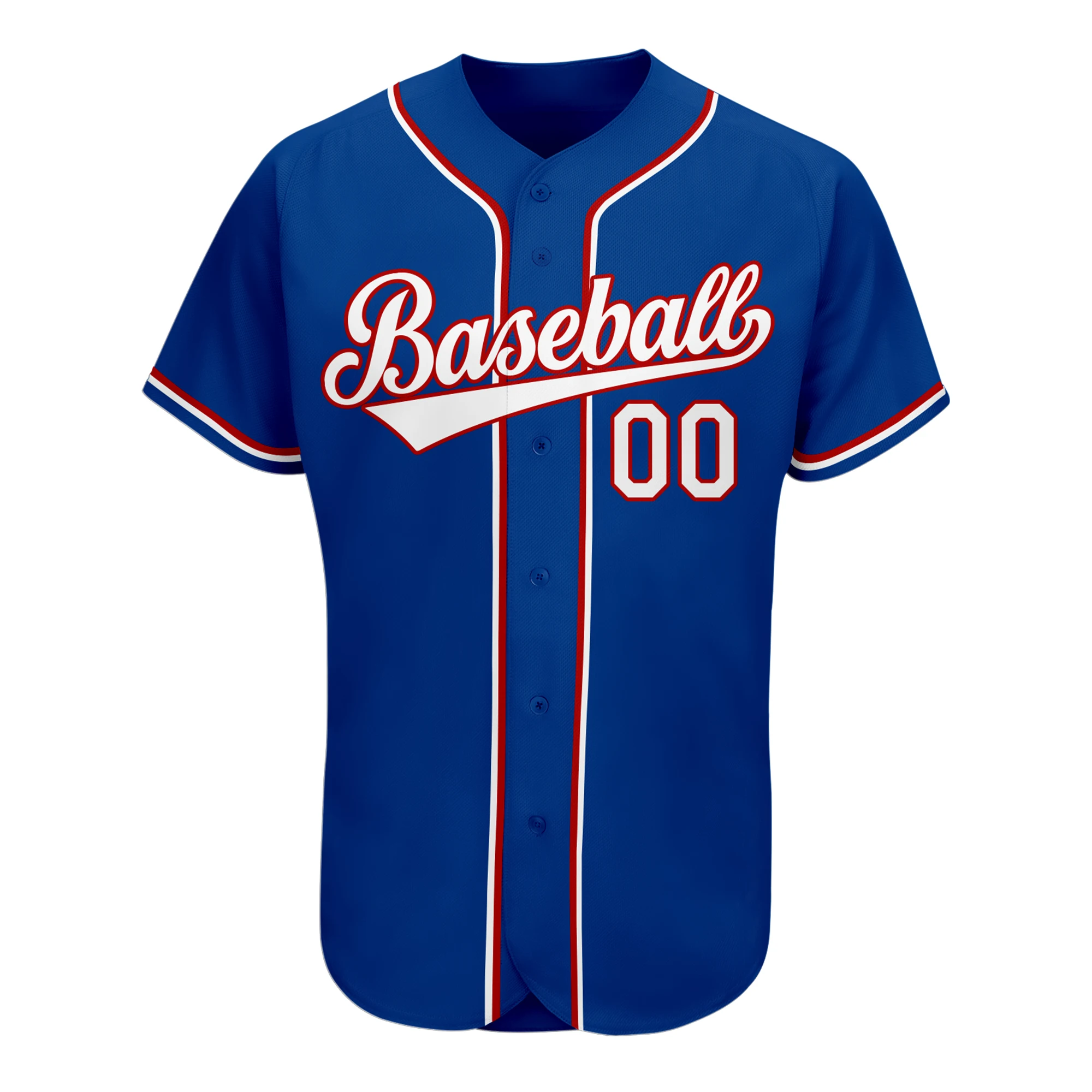 Custom Baseball Jersey Print Player's Name Number Suitable For Men/Youth Outdoor Softball Competition Training Sports Shirt