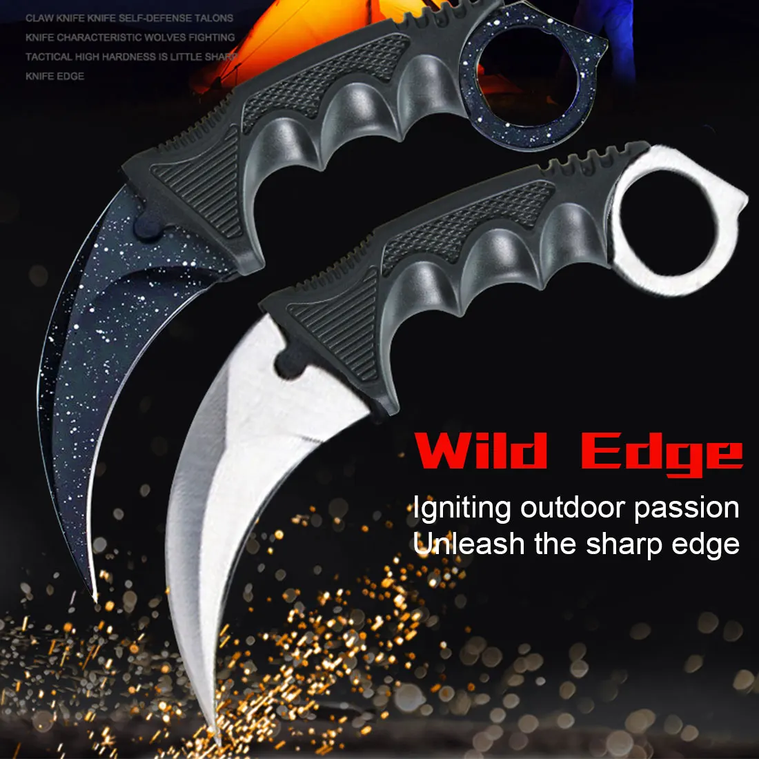 

8 styles CS Paw Knife Training Paw Knife Folding Paw Knife Jungle Hunt Paw Knife Tactics Paw Knife