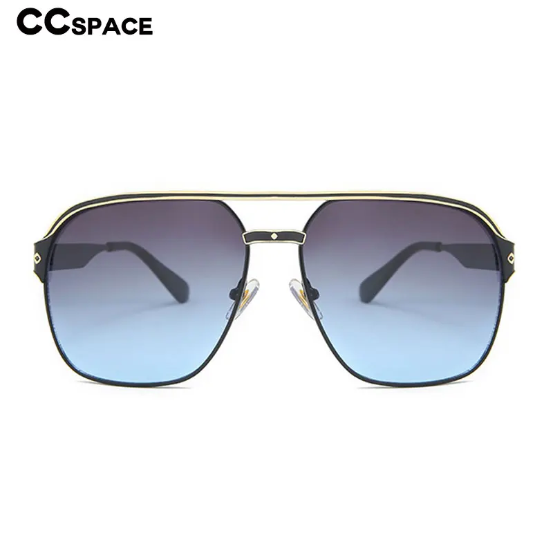 46537 Ретро Пилот солнцезащитные очки для мужчин негабаритные Модные Оттенки UV400