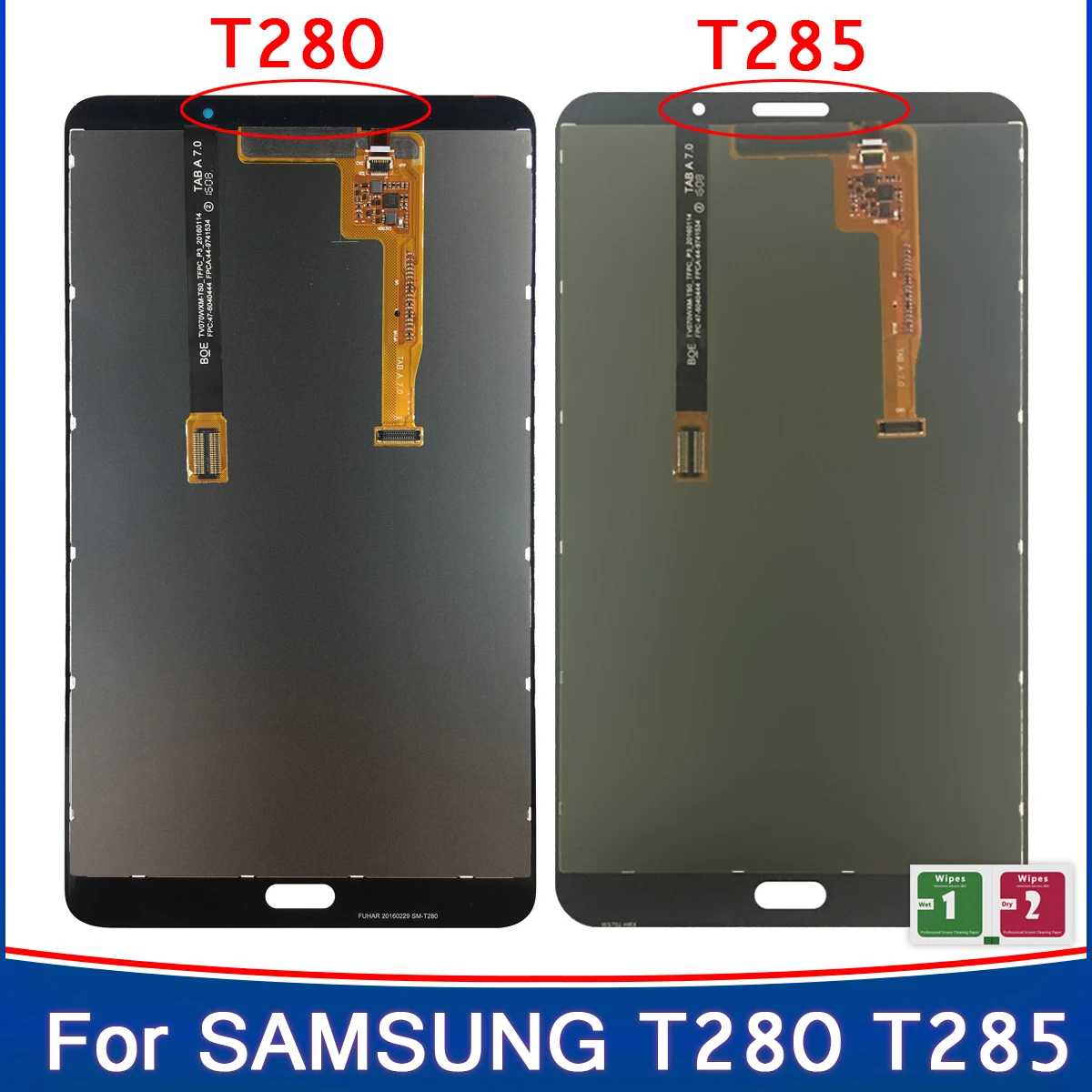 ЖК-дисплей для Samsung Galaxy Tab A 7 0 2016 SM-T280 SM-T285 T280 T285 с сенсорным экраном дигитайзер в