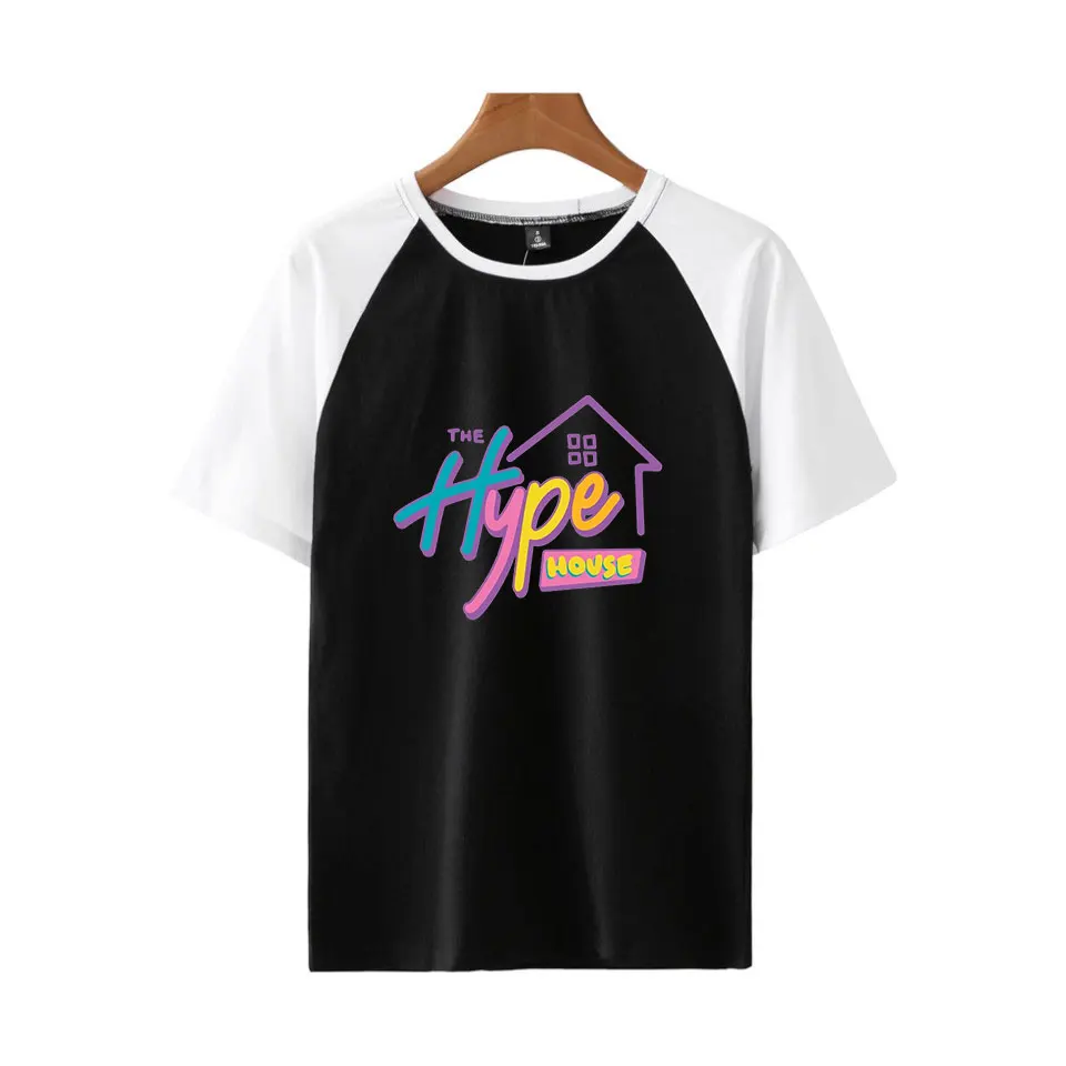 Мужские/женские футболки с коротким рукавом The Hype House Tshrit Charli amielio Kpop 2020 топы