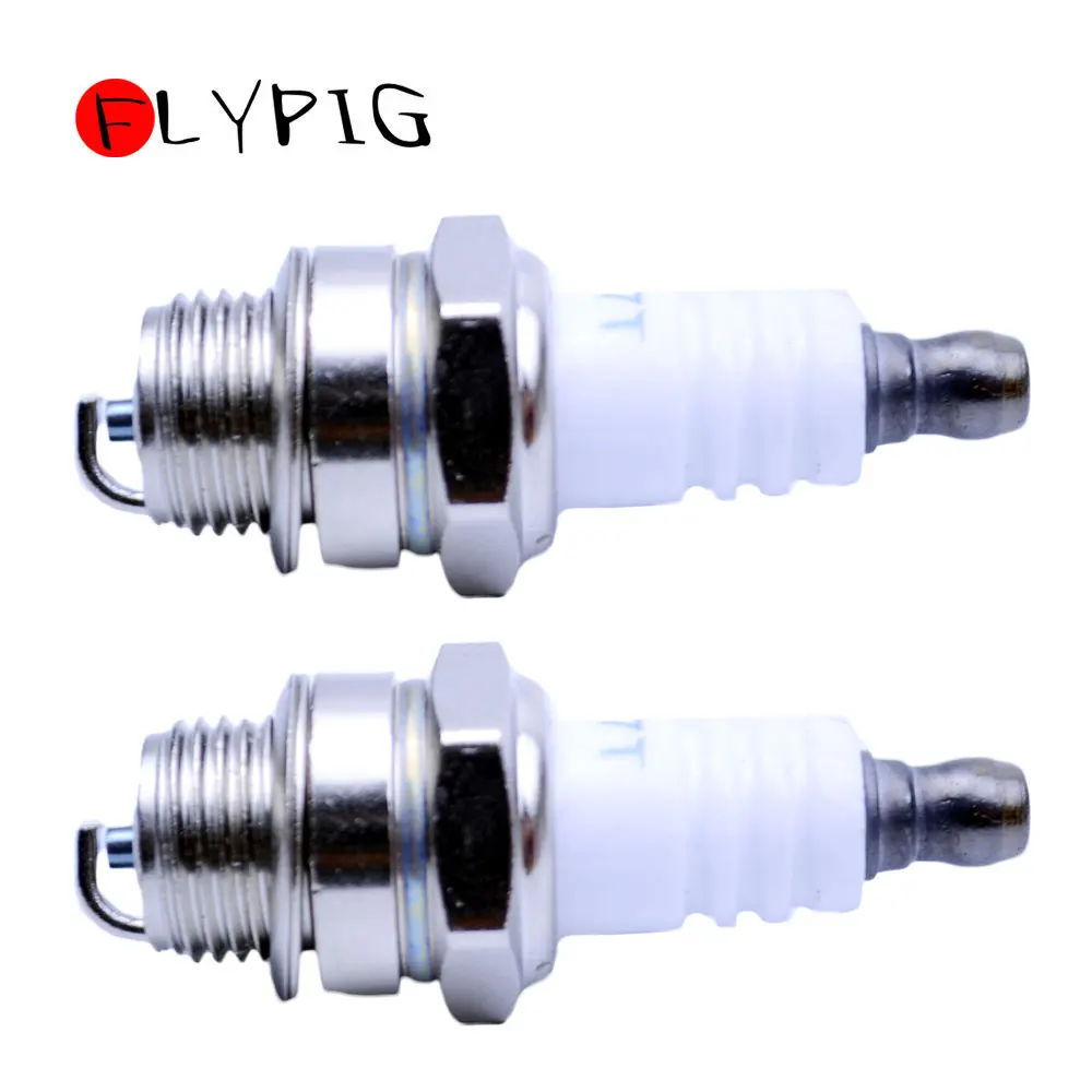 xy063-2pcs FLYPIG производительность новая свеча зажигания подходит для BPMR7A 4626 Bosch WSR6F 7547 для чемпиона RCJ6Y 852 - Цвет: xy063-2pcs