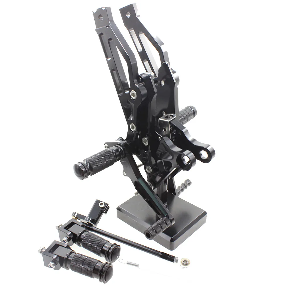 Регулируемые подножки для мотоцикла MFS черные Honda Grom MSX125 2012 2013 2014 2015 2016|Подставки