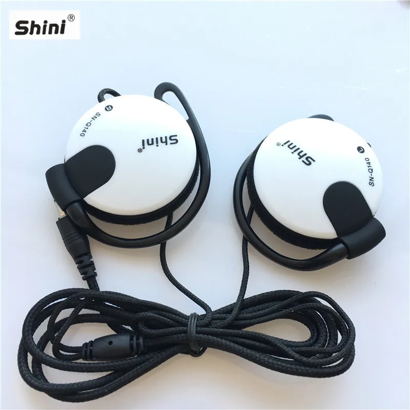 Супер бас наушники ушные крючки гарнитура спортивные проводные для Mp3 плеера