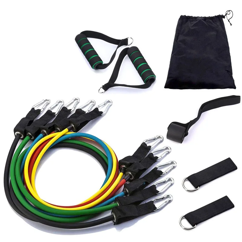 Новинка Лидер продаж латексная эластичная лента 150 фунтов 11 предметов