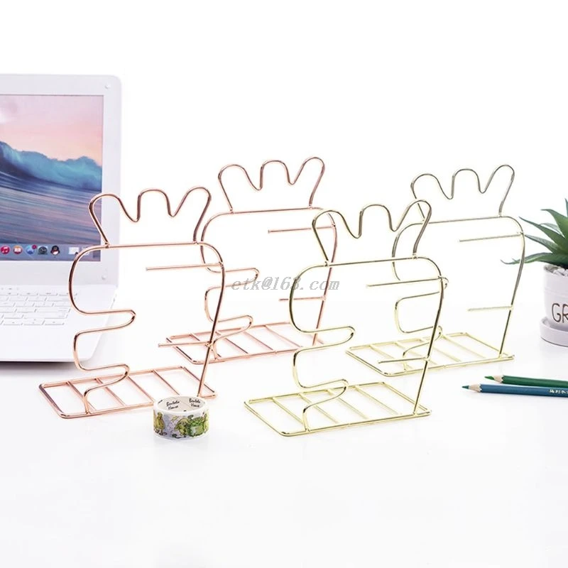 

Металлические концы книги современный декоративный декор для книжной полки для спальни библиотеки офиса школы