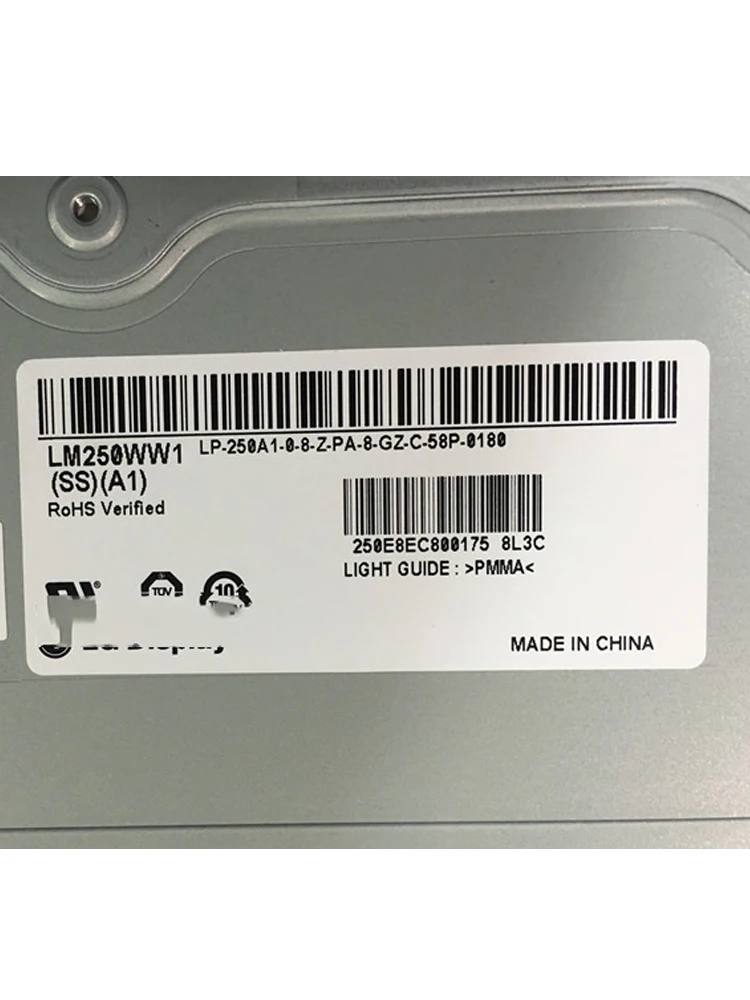 

25 inch lcd screen LM250WW1-SSA1 for display panel pc replacement LM250WW1 SSA1 LM250WW1(SS)(A1)