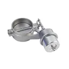 Бесплатная доставка, комплект регулирующих клапанов выхлопных газов из нержавеющей стали 2, 2,36, 2,5, 2,75 и 3,0 дюйма, Вакуумный привод