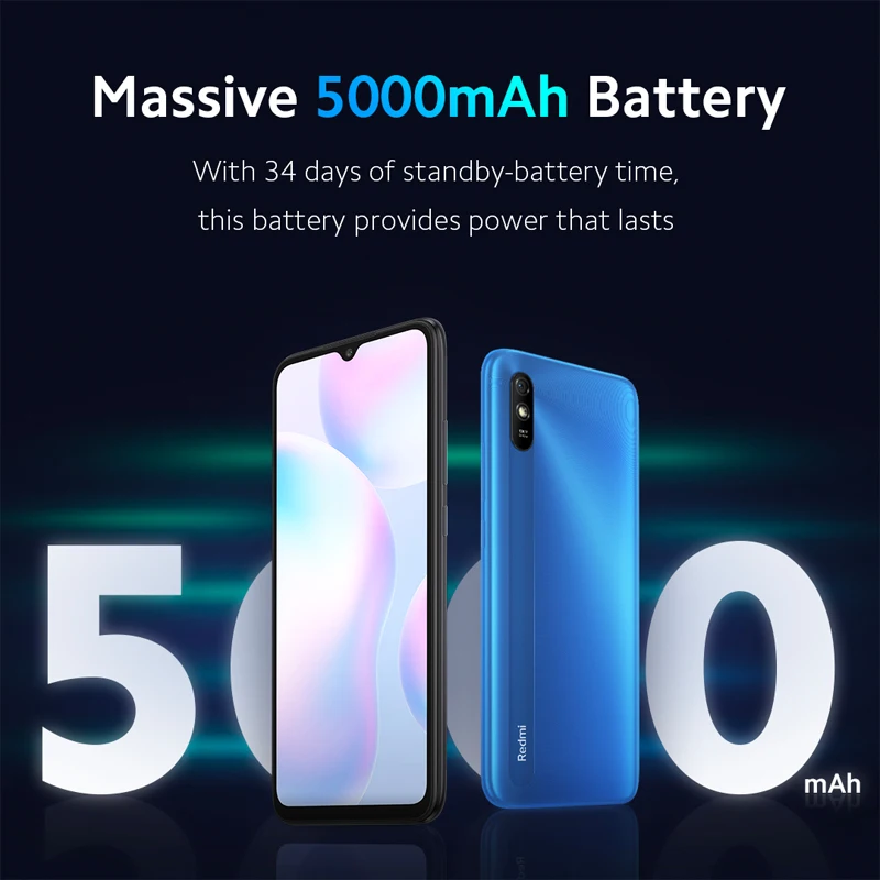 Новая глобальная версия Xiaomi Redmi 9A 9 смартфон 2 Гб оперативной памяти 32 встроенной