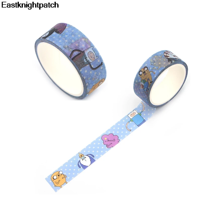 Время приключений мультфильм DIY Скрапбукинг альбом ленты украшения клей Васи