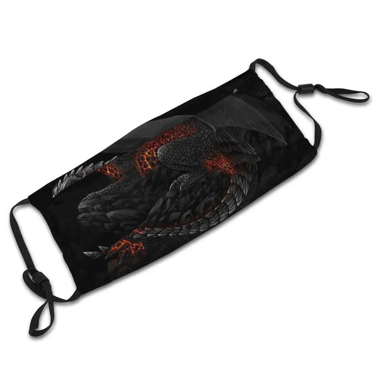 

Face cloth masks for men and women, adjustable and washable mask for adults and children, printed with Ferocious dragon