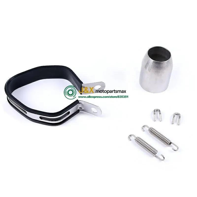 

35-51MM Universal Motorcycle Exhaust Modified Muffle pipe For most motorcycles CB400 CBR600 YZF YZR R1 E6 TTR GSXR750