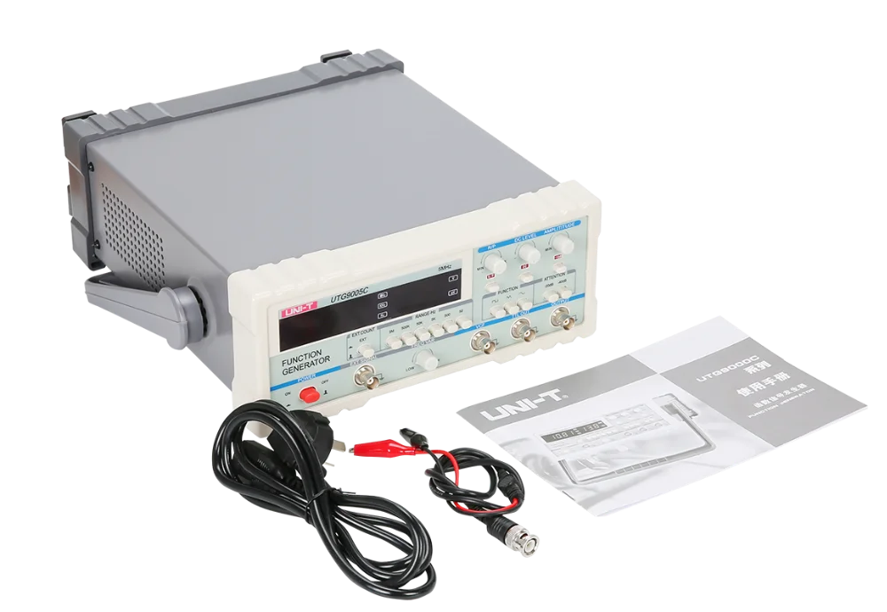 UNI-T UTG9005C цифровой Функция генератор высокой точности частота генератора сигнала Диапазон 0,2 Гц 2 МГц