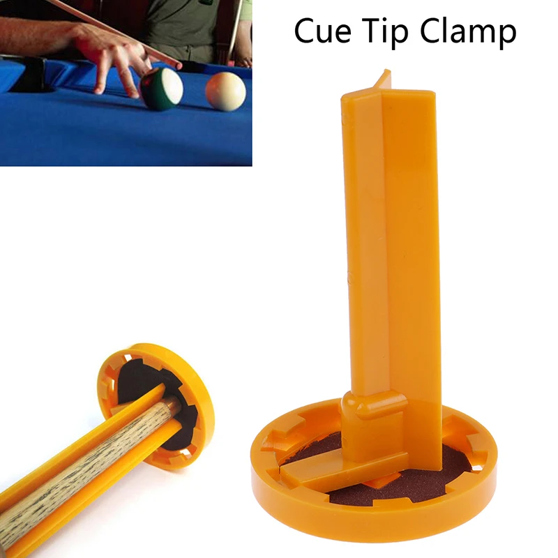 

Hot sale Pro L-shaped Plastic Snooker Pool Cue Tip Clamp Tool Tip Repair Accesorios De Billar Billiard Repair Tool Indoor