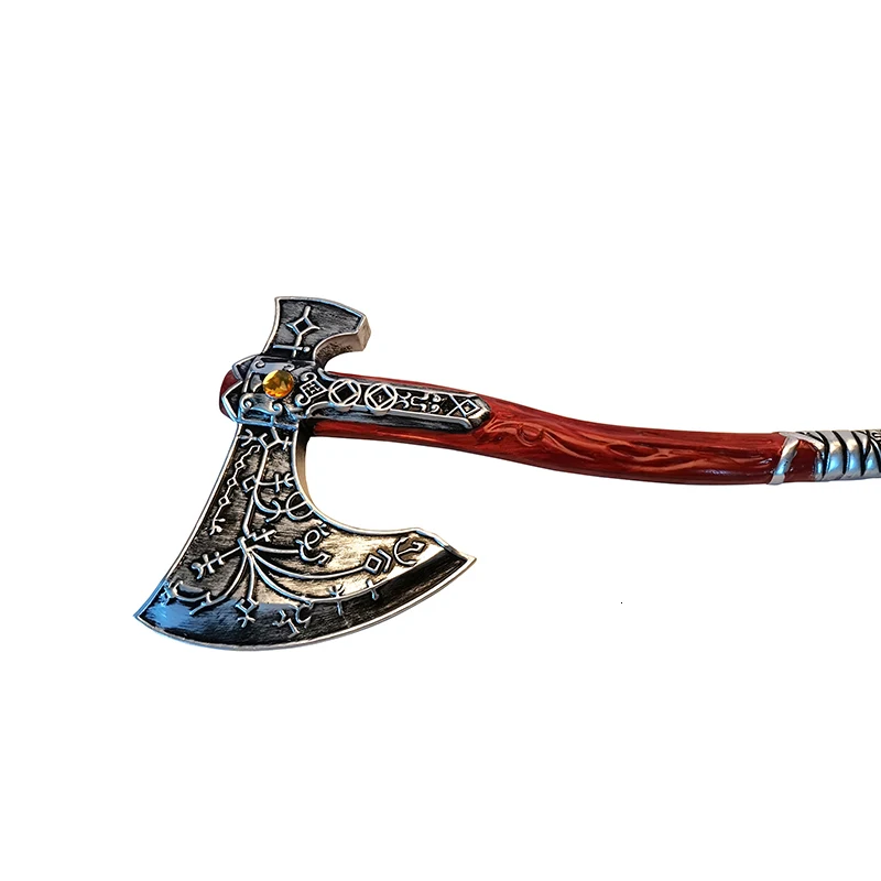 Ручная работа 1/1 God Of War 4 Axe Kratos Ax полимерная игровая фигурка большого размера 83 см DIY косплей игрушки