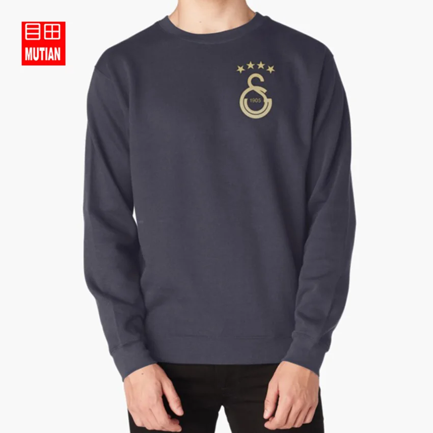 navy-sweatshirt Galatasaray толстовки кофты galatasaray Футбол 4 звезды turkcell super lig - Цвет: navy-sweatshirt