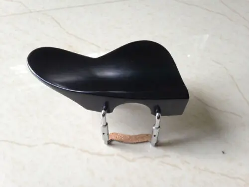

Violin Chinrest Ebony wood BERBER Model 4/4, Violin Parts, with Clamp