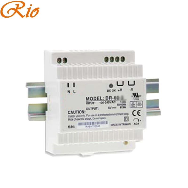 Din rail источник питания 60 Вт 24 в мощный ac dc преобразователь DR 24v хорошее