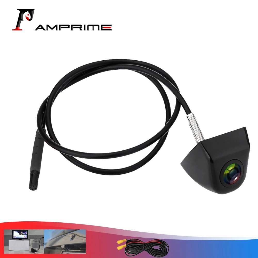 AMPrime Автомобильная камера заднего вида металлический корпус Автомобильный