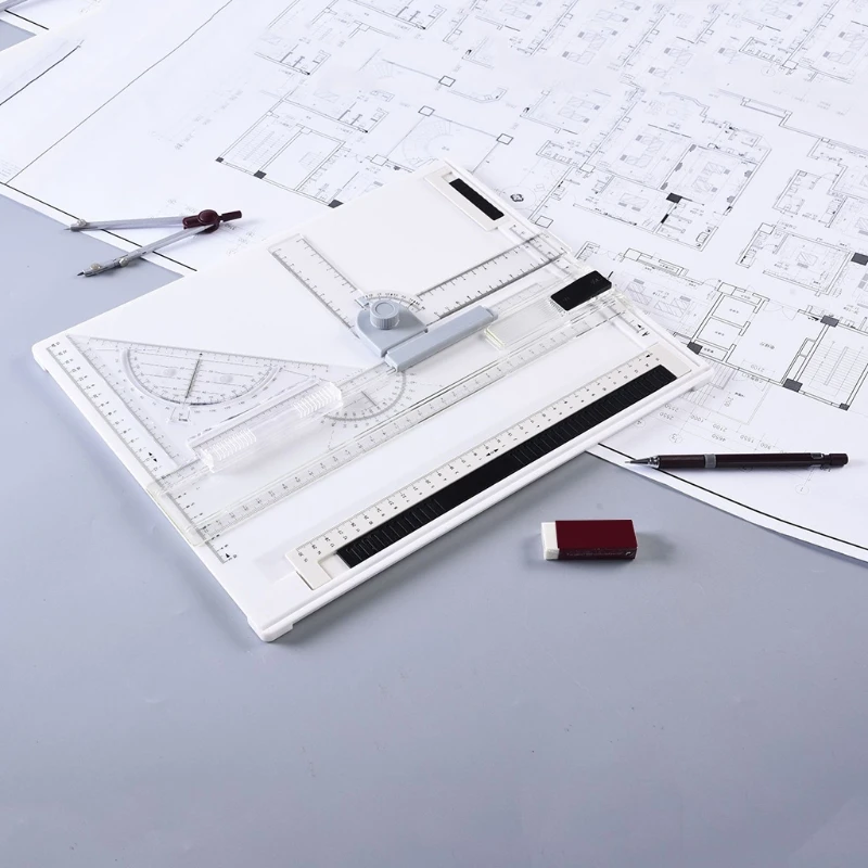 

Portable A4 Drawing Board Table with Adjustable Angle Art Painting Drawing Tools