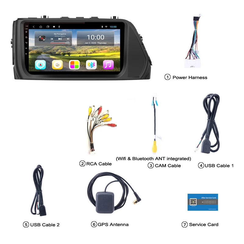 

Car Radio 9 Inch 2G+32G IPS Screen Car Multimedia System For 1Hyundai Verna 2018 Car Gps Radio Navigation