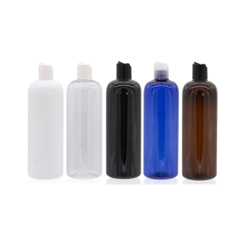 Пустые пластиковые бутылки для домашних животных объемом 500 мл с дисковой