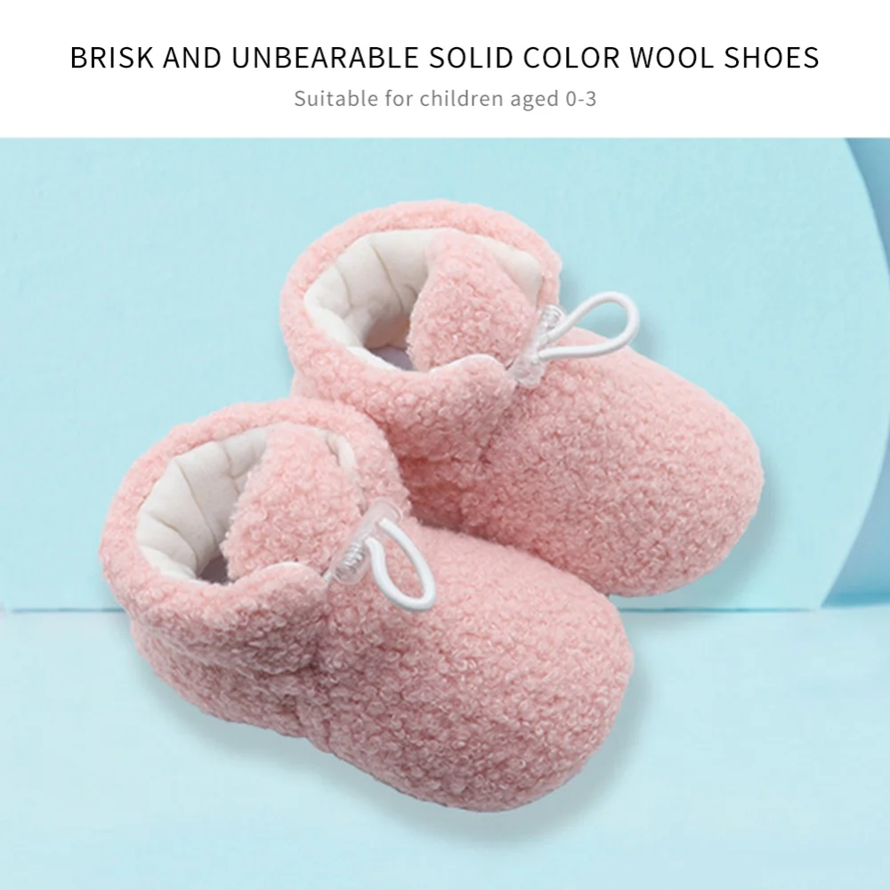 

2021 детская теплая обувь, зимняя обувь для маленьких мальчиков и девочек, уютная детская обувь для первых прогулок, нескользящая подошва