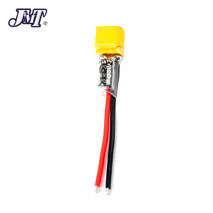 Контроллер полета JMT Play F4 1-2S 4 в 1 бесщеточный ESC 5A BL_S + кабель питания 100F
