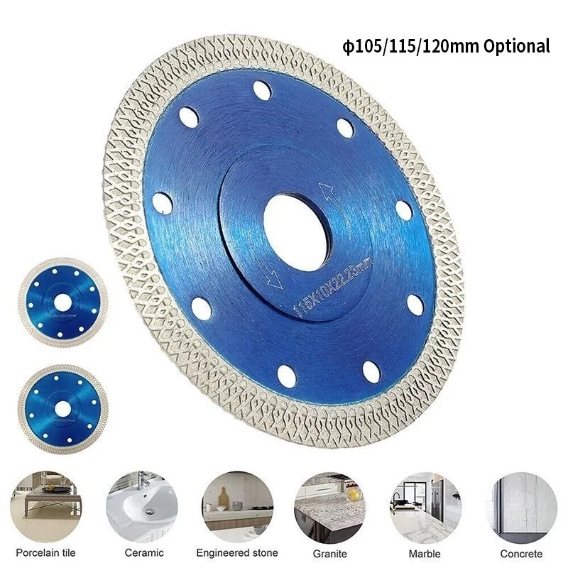 

105/115/125mm Wave Style Diamond Saw Blade Disc for Angle Grinder Disc Marble Granite Stone Saw Blade