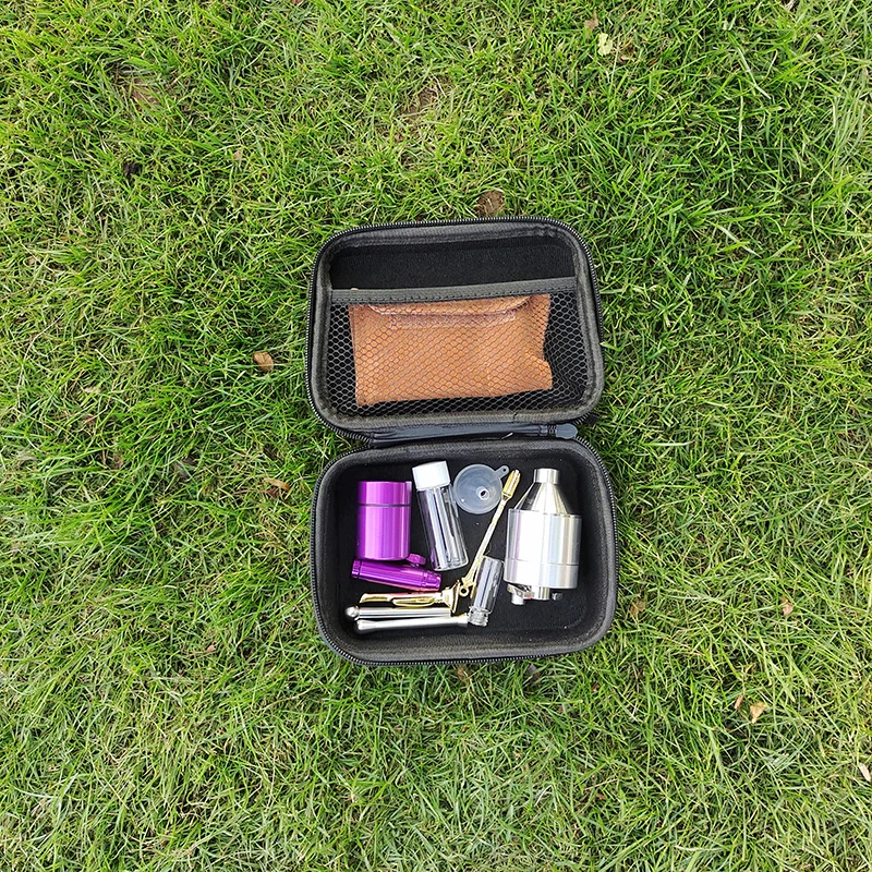 Набор табачных мешков стеклянная бутылка для таблеток алюминиевая банка табака