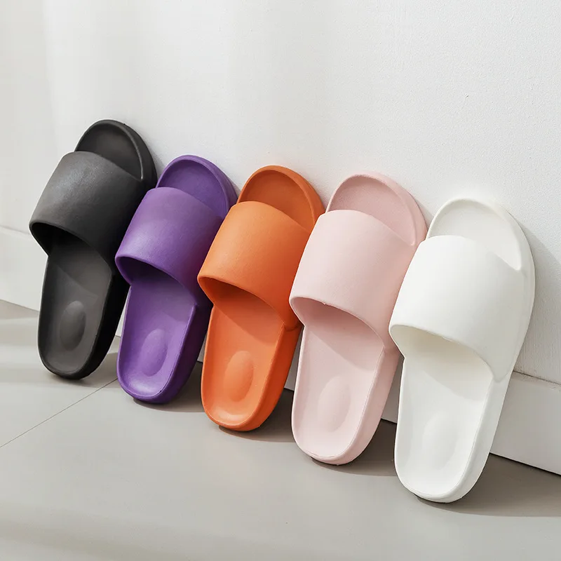 

Women Slippers Soft Ladies/men's Thick Bottom Slipper Women Indoor Bathroom Anti-slip Floor Slides Deodorant Silent Slippers