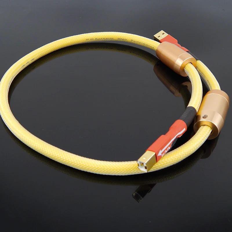 HiFi аудио усилитель Высокое качество 4N OFC кабель Кабель USB для принтера Цифровой