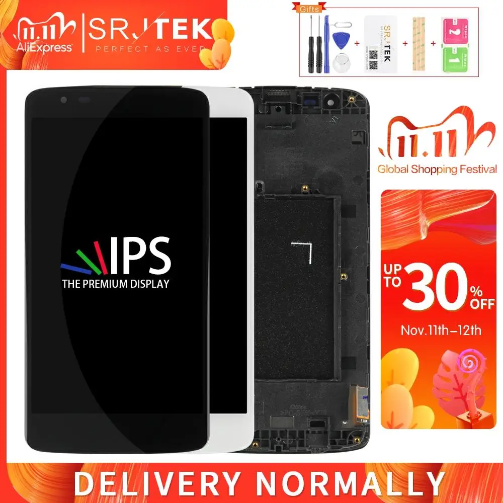 AMOLED экран для LG K8 2016/K8 LTE K350N K350E K350DS ЖК дисплей сенсорный дигитайзер стекло полная
