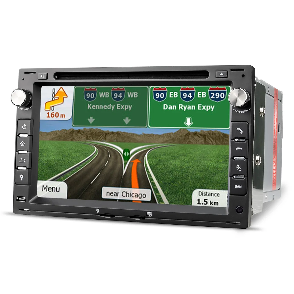 Kopen Eunavi 2 Din Auto Dvd-speler Voor Vw/Volkswagen/Passat/B5/MK5/Golf/Polo /Transporter Met Radio Gps Navigatie Bt 1080P Ipod Kaart