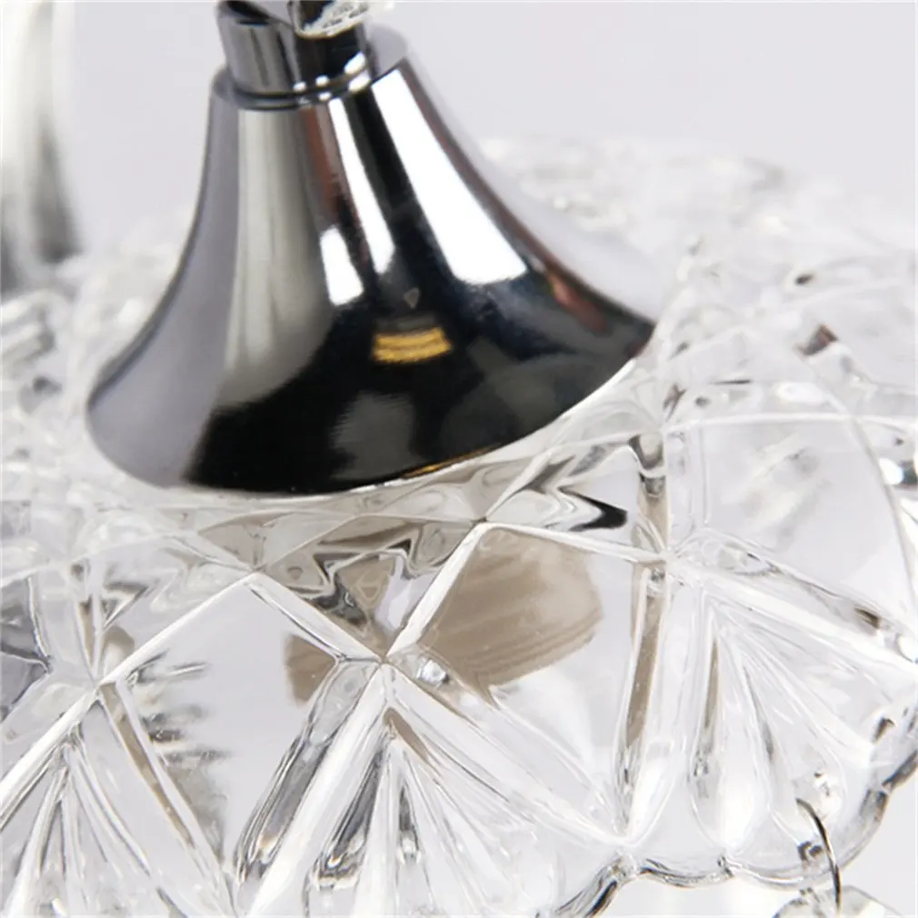 Beautiful Romantic Crystal Droplets Single Wall Light With Switch Indoor Chrome Sconce Lighting | Лампы и освещение