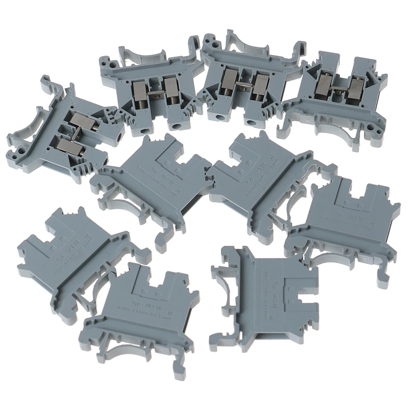 Клеммная колодка на Din-рейку, универсальное Панельное крепление Phoenix Contact UK 2.5B, винтовые электронные клеммные ленты, контактор, проводник