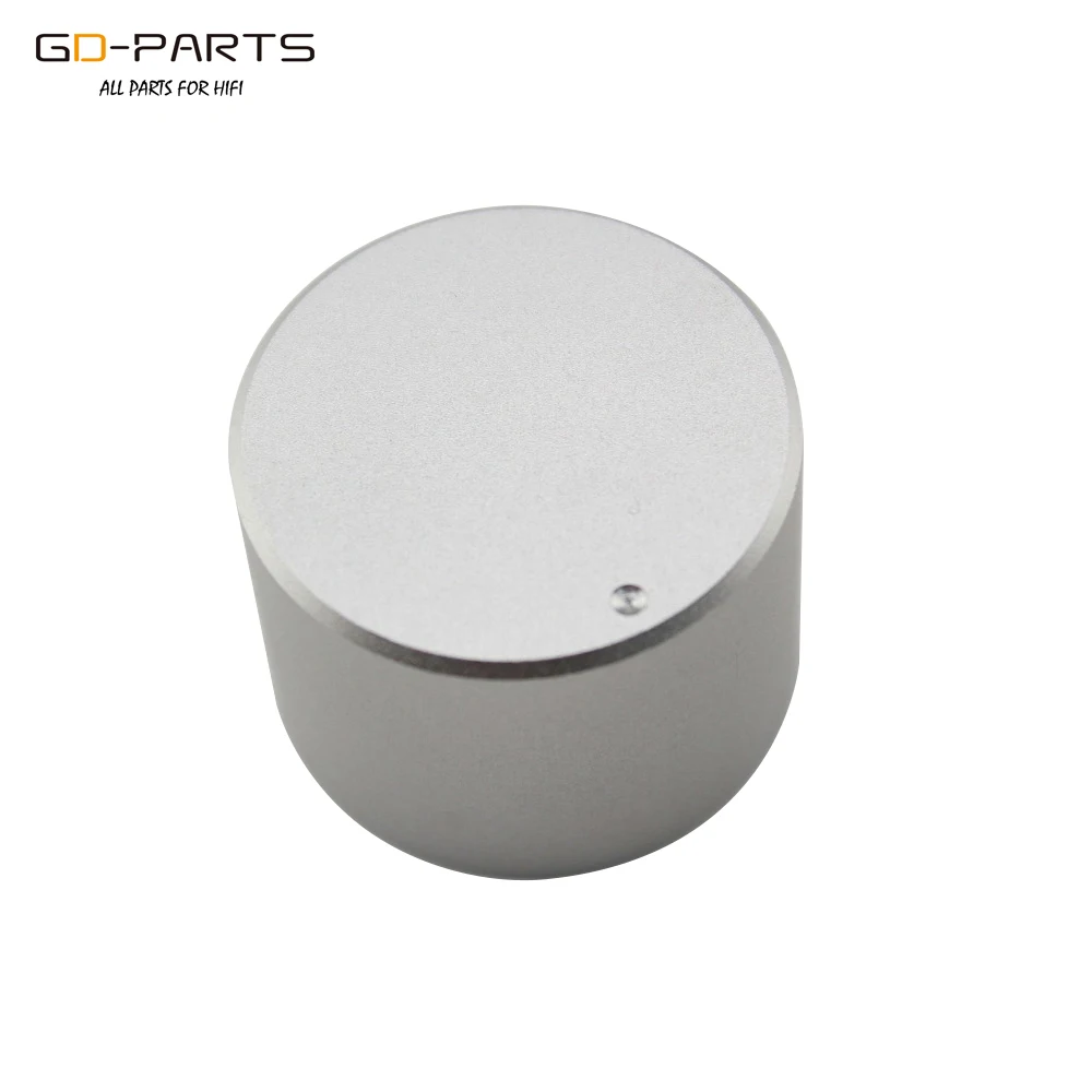 30x22 Серебристая обработанная прочная алюминиевая ручка потенциометра DAC