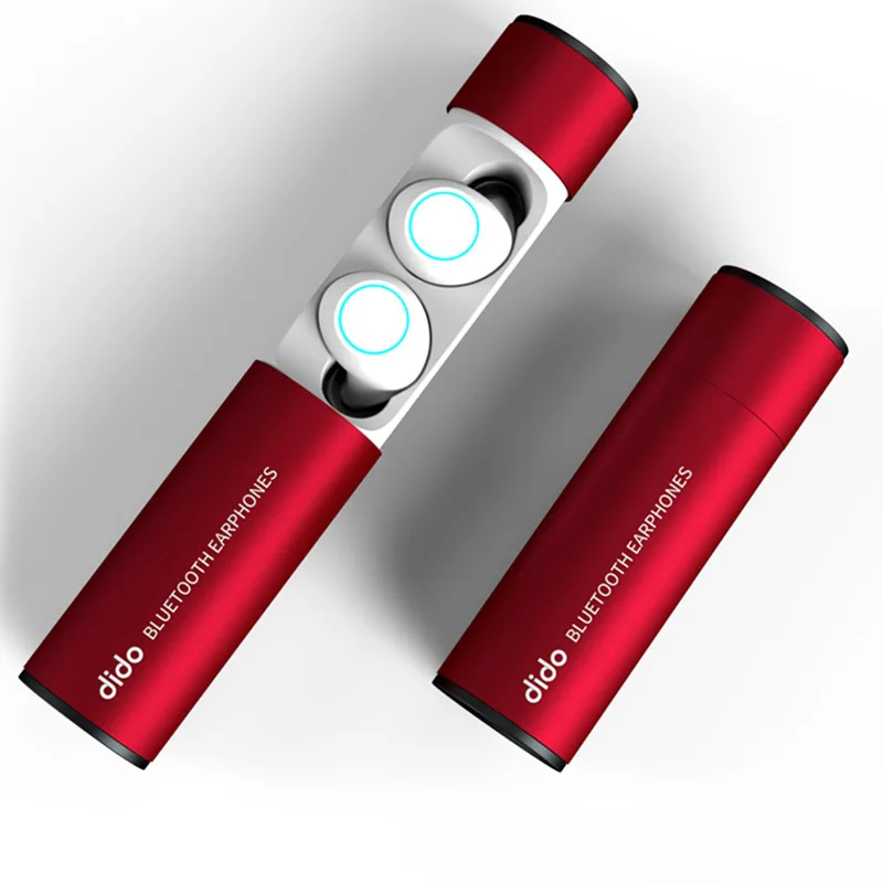 Беспроводная Bluetooth-гарнитура TWS с зарядным устройством BT 5 0 двойные