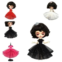11 5 fashion lace princess dresses outfits for blythe doll clothes gown vestidos for blyth clothes 16 bjd accessories gift toy