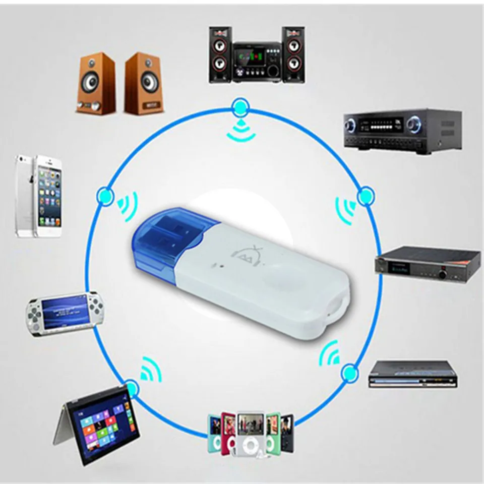 Обновленный USB Bluetooth 2 1 приемник аудио стерео адаптер беспроводной гарнитуры