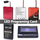 Surpass Hobby светодиодный Программирование карты ракета Turbo TS160 V2 ESC для 110 18 RC автомобиль ESC 25354560A80A120A150A мотор программы