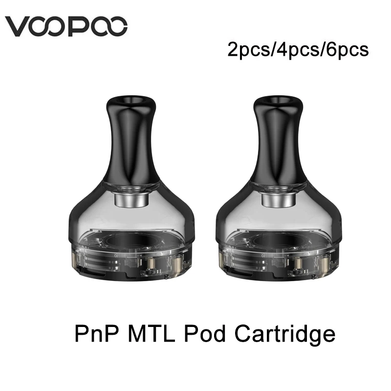 Оригинальный картридж VOOPOO PnP MTL Pod 2 мл подходит для катушки комплекта V.SUIT Pod/Drag X /
