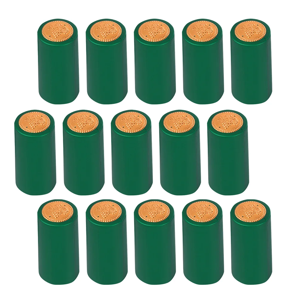 

200Pcs Bottle Seal Shrink Caps Multi-functional Premium Bottle Shrink Caps