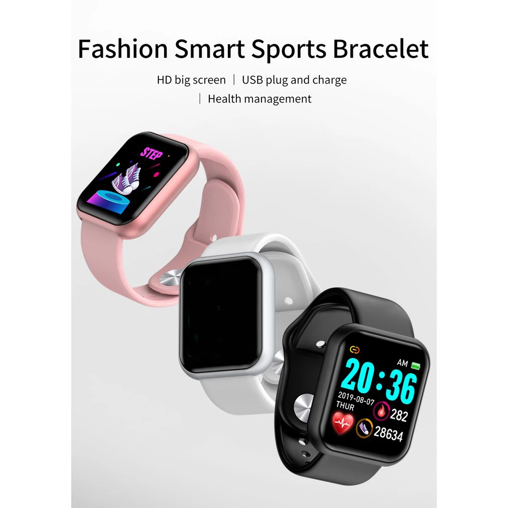 Смарт часы мужские спортивные пульсометр артериальное давление фитнес браслет