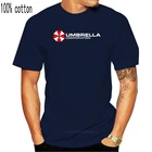 2021, модная мужская футболка Umbrella Corporation, футболка, летняя индивидуальная компания