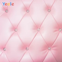 yeele wall decor bedhead diamond pink ins style photography backdrops personalized photographic backgrounds for photo studio